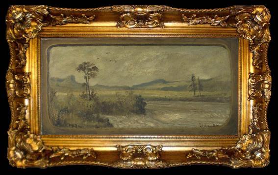 framed  Louis Michel Eilshemius Landscape, ta009-2